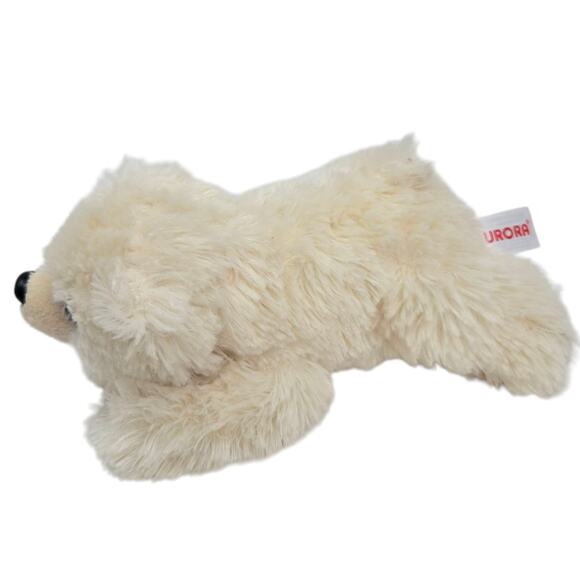Aurora Polaris Polar Bear Zoo Arctic Mini‎ Flopsie Stuffed Animal Plush Toy 7" - Picture 6 of 7